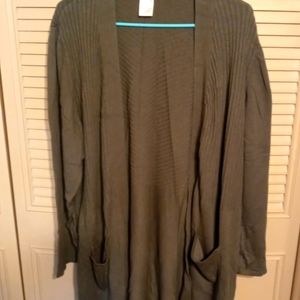 Olive green Cardigan